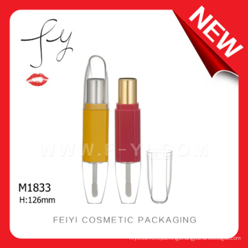 Hot Sale Olivary Plastic Lipstick Tube